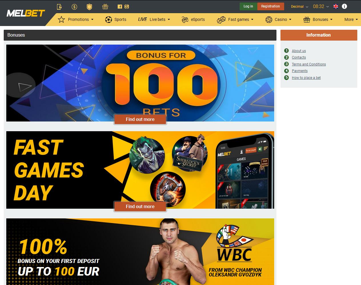 Bonus & Promotions